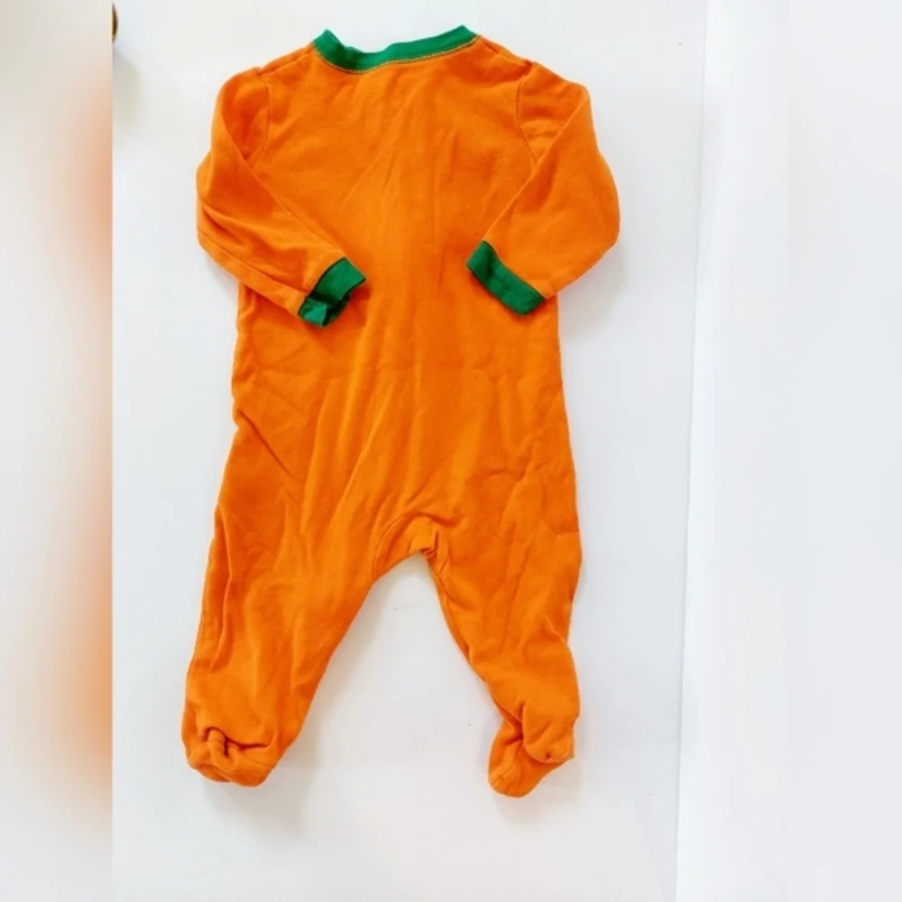 Jack-o-lantern Sleeper 6-9‎ months pumpkin Halloween Autumn Costume